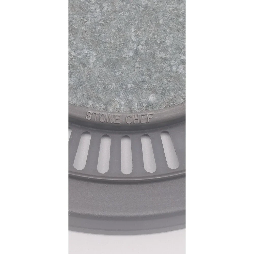 Korean Natural Stone Serpentine Barbecue BBQ Grill Plate, Made in Korea